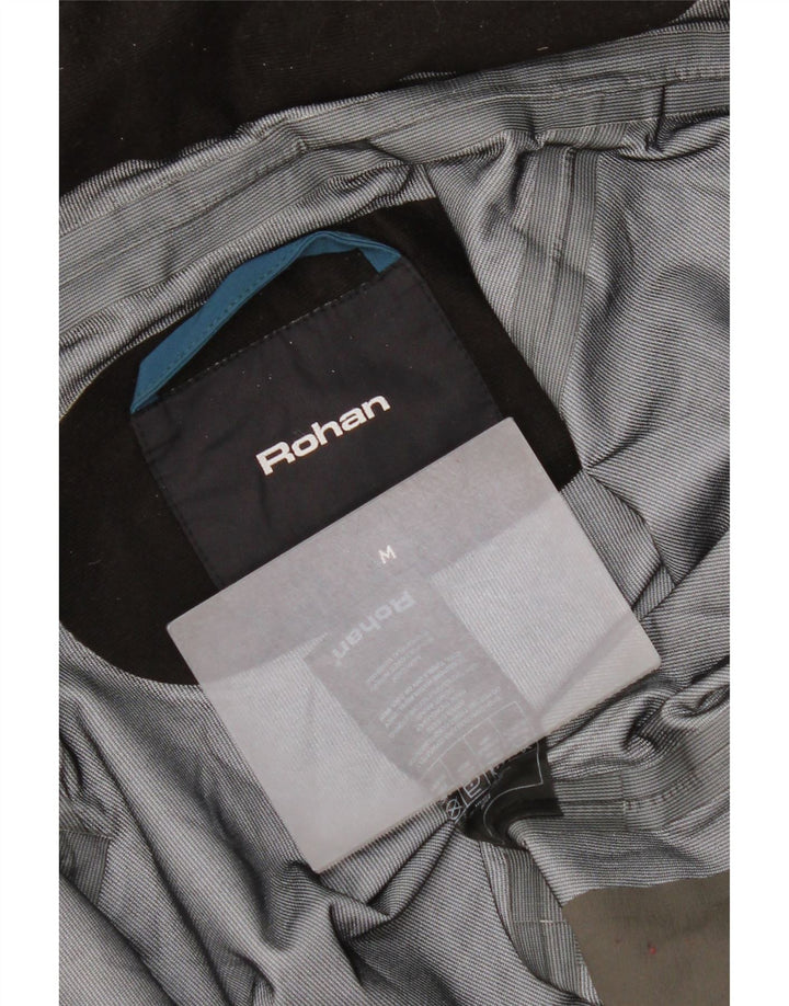 Jachetă de vânt cu glugă Rohan pentru bărbați UK 38 Poliamidă albastră medie