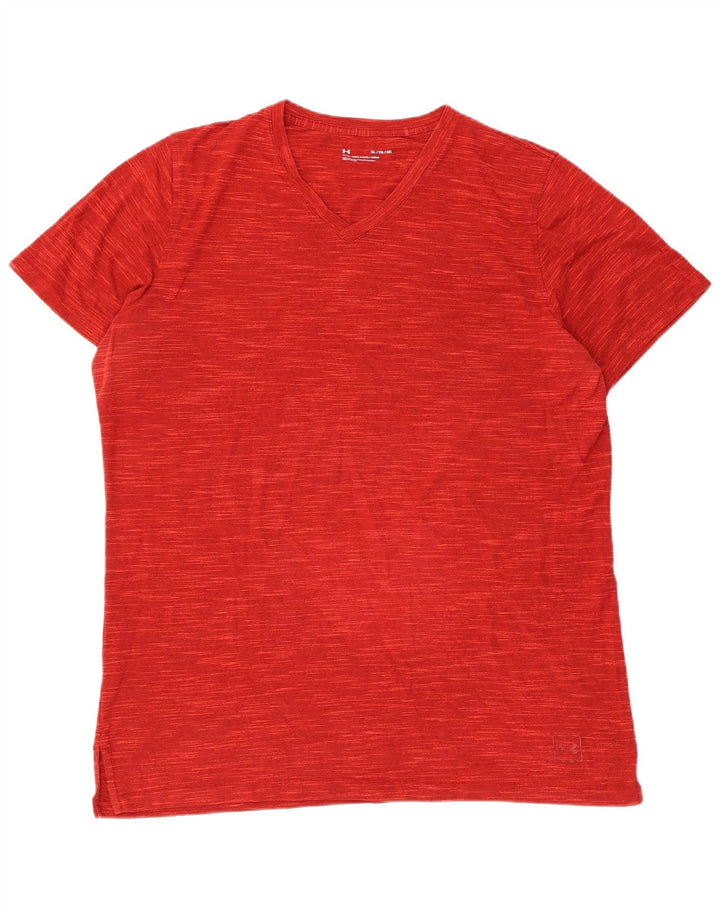 Tricou pentru bărbați UNDER ARMOUR Top XL Red Flecked