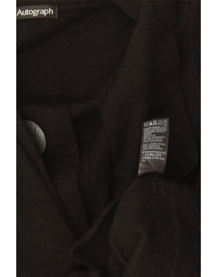 Pulover cardigan cu autograf pentru femei Marks & Spencer UK 10 Small Black