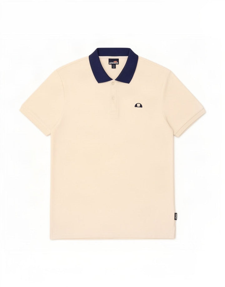 Tricou polo pentru bărbați Ellesse, mic din bumbac alb