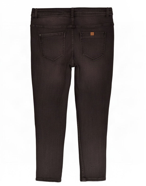 Blugi skinny dama Zara EU 46 XL W36 L27 bumbac gri