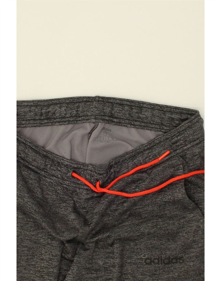 ADIDAS Mens Tracksuit Trousers Small Grey Flecked Polyester Vintage Adidas and Second-Hand Adidas from Messina Hembry 