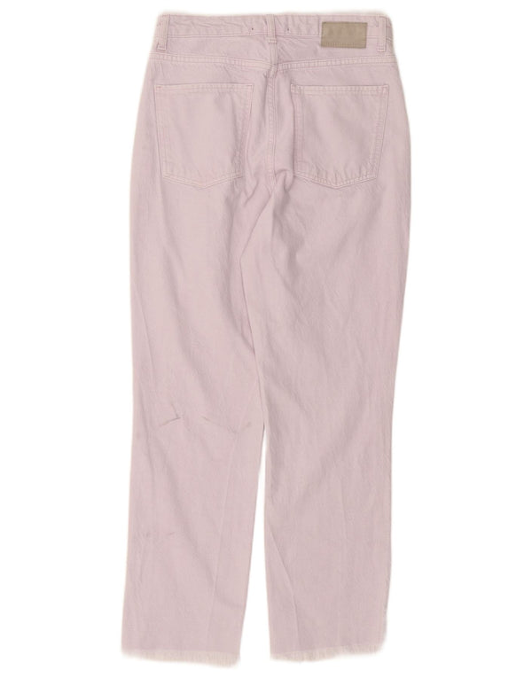 DESIGUAL Blugi drepti pentru femei EU 38 Medium W26 L27 Purpuri Bumbac