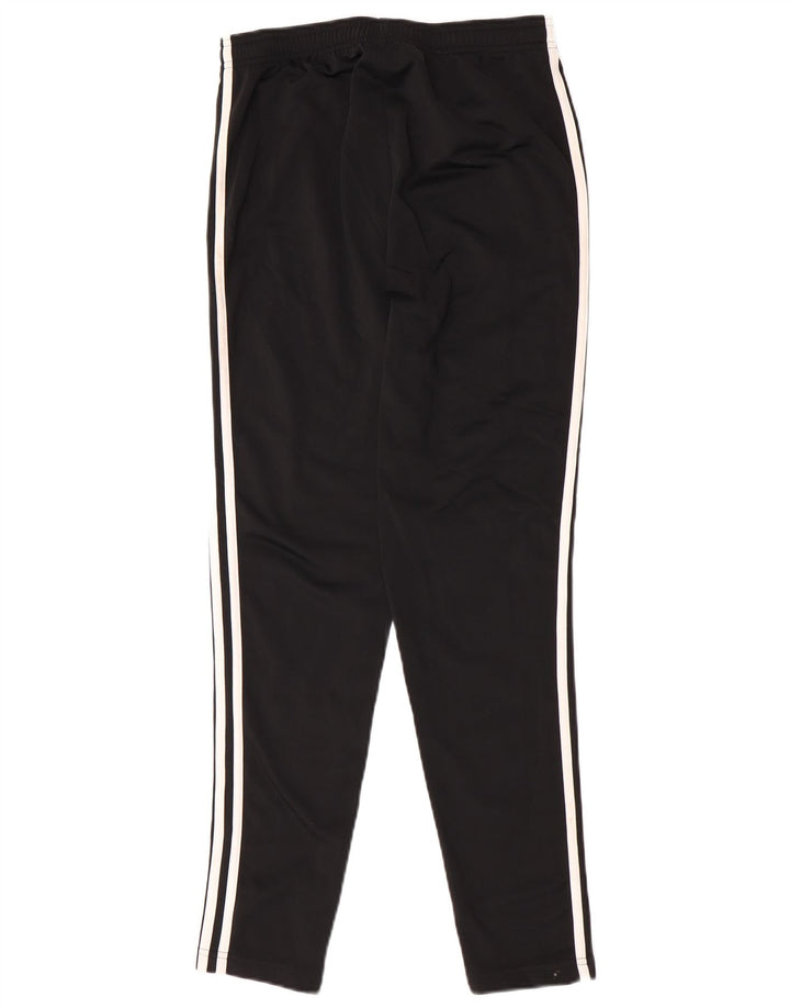 Pantaloni de trening Adidas Slim Fit pentru baieti 13-14 ani poliester negru
