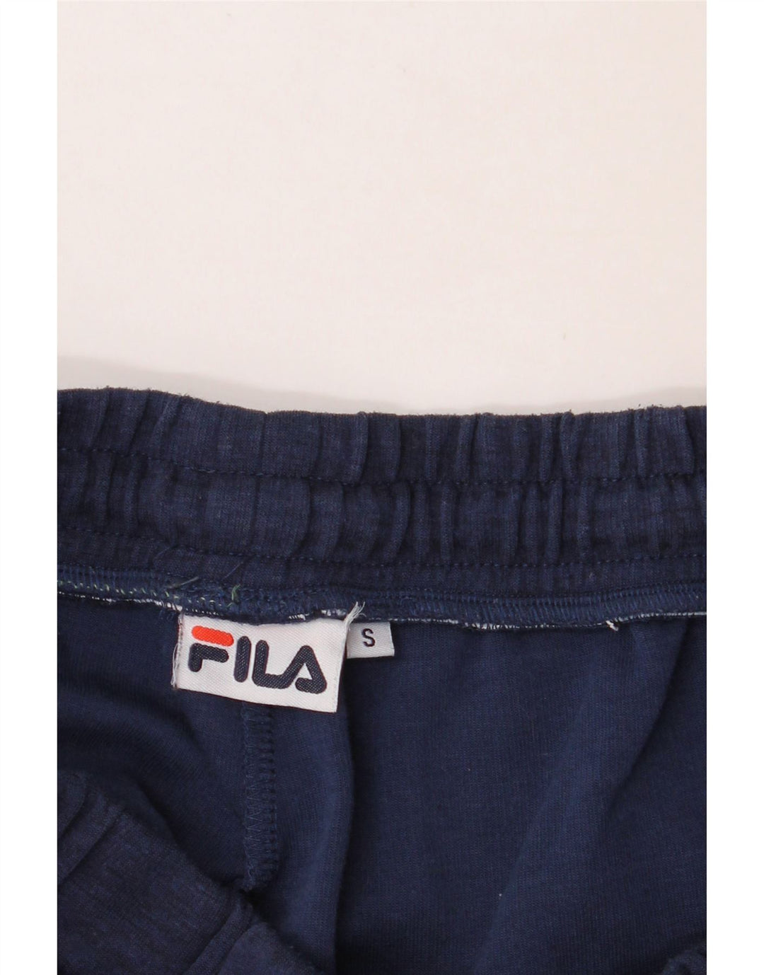FILA Mens Tracksuit Trousers Joggers Small Navy Blue Vintage Fila and Second-Hand Fila from Messina Hembry 
