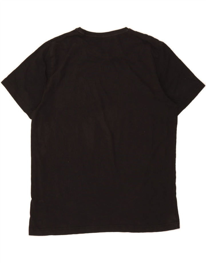 PUMA Mens Graphic T-Shirt Top XL Black Vintage Puma and Second-Hand Puma from Messina Hembry 