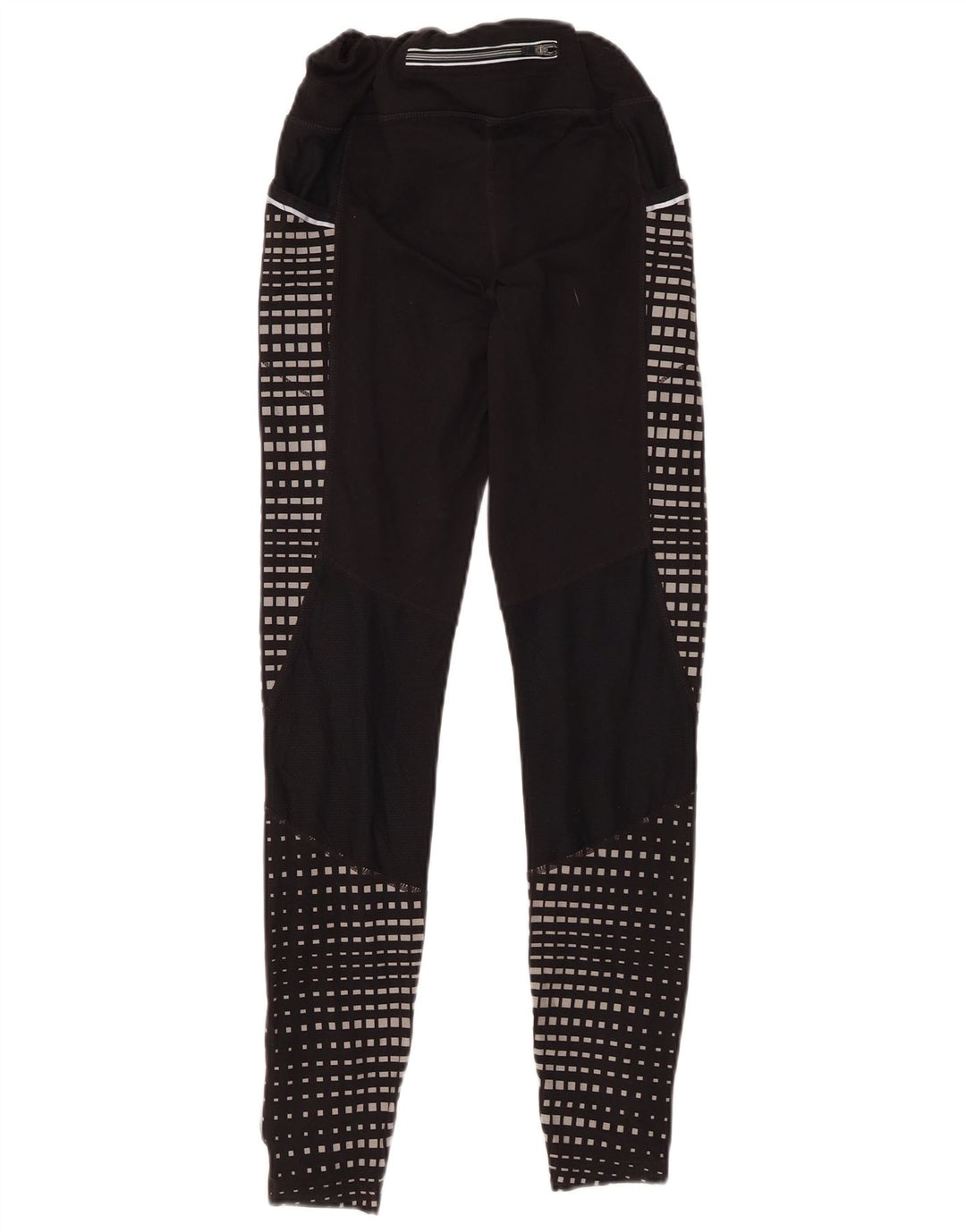 Leggings pentru femei ATHLETA UK 10 Poliester geometric negru mic