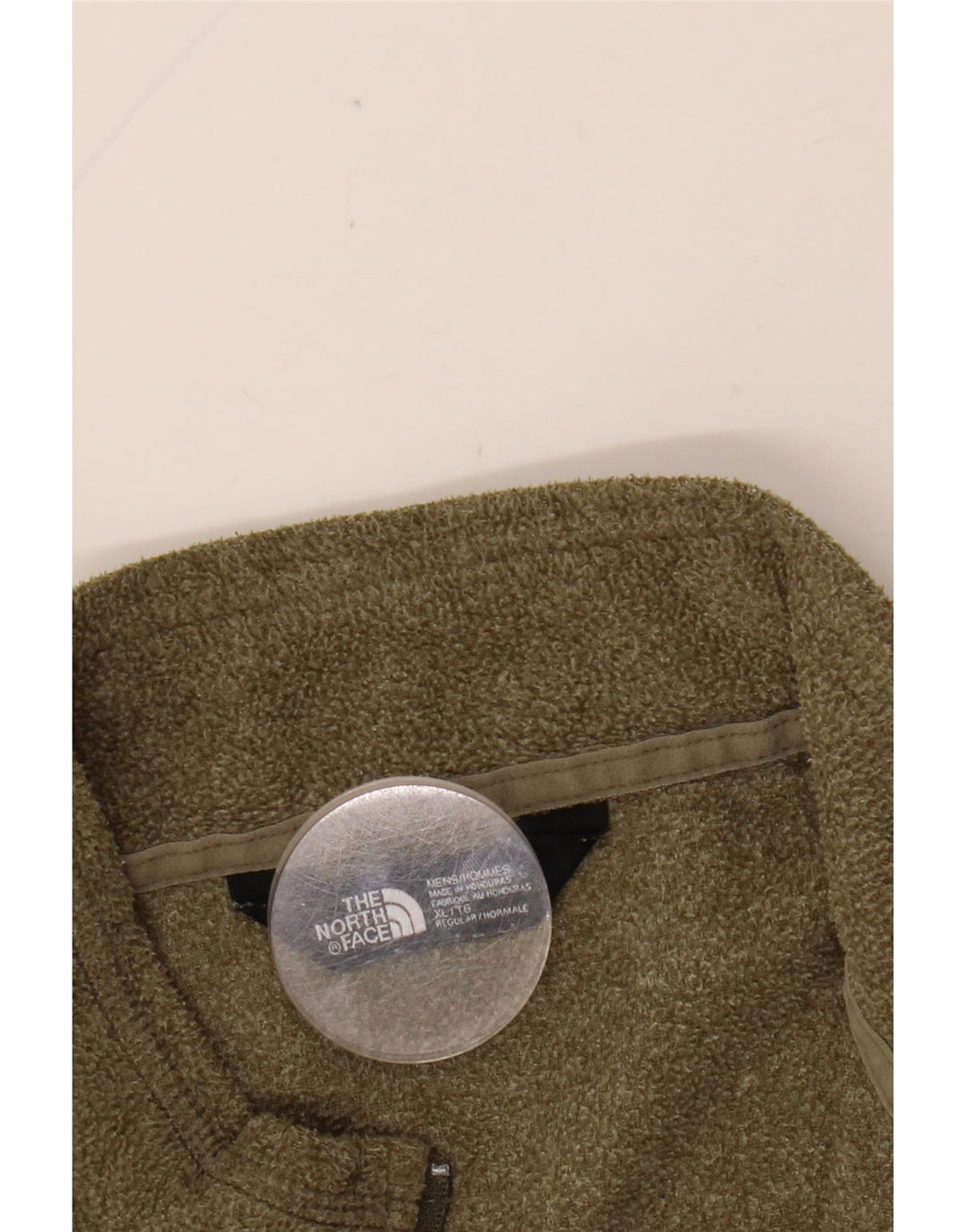 Pulover pentru bărbați THE NORTH FACE, din lână, cu fermoar, XL, kaki