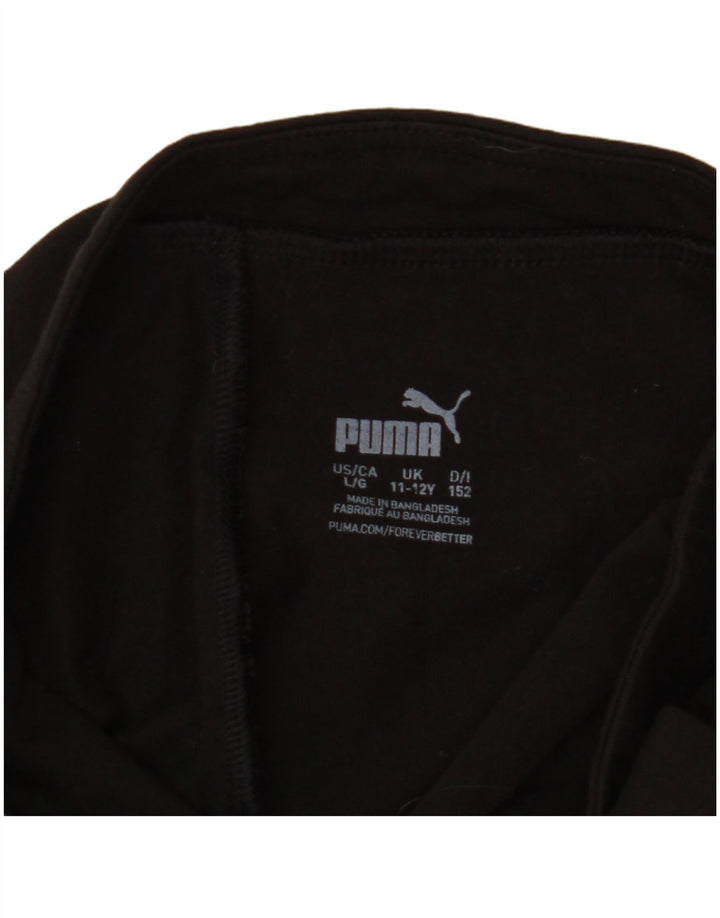 Leggings grafic PUMA fete 11-12 ani negru