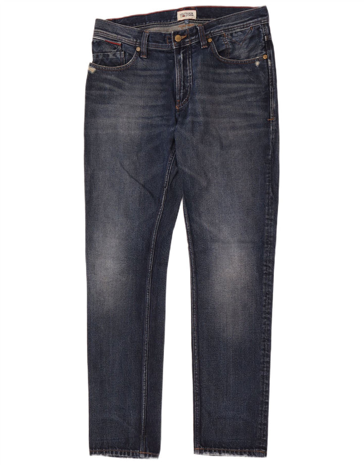 Blugi slim pentru bărbați Tommy Hilfiger W33 L34 albastru