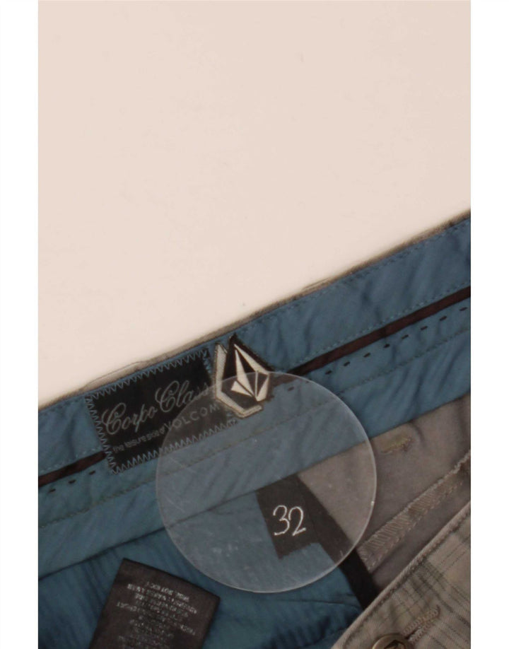 Pantaloni scurți chino pentru bărbați Volcom Medium W32 Gri Check