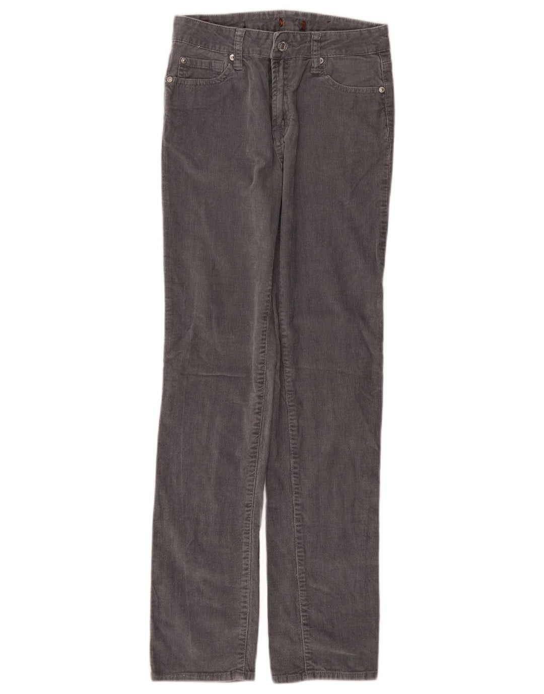 7 FOR ALL MANKIND Pantaloni drepti din velur pentru băieți 15-16 ani W32 L29 gri