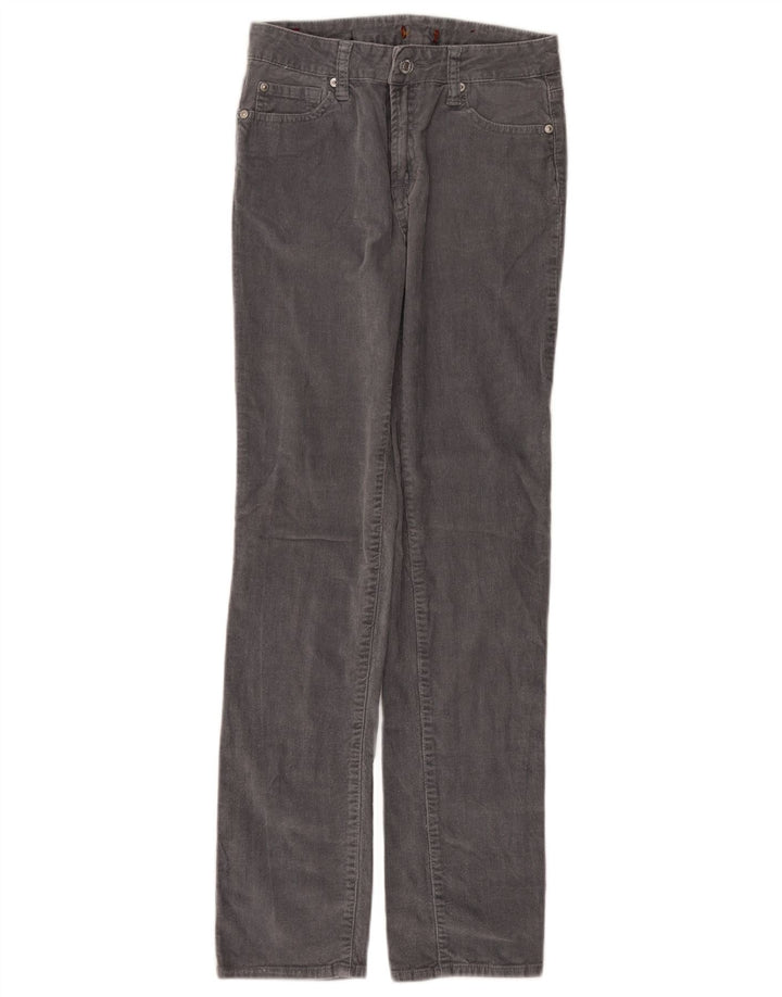 7 FOR ALL MANKIND Pantaloni drepti din velur pentru băieți 15-16 ani W32 L29 gri