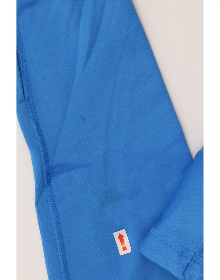 Pulover NIKE pentru damă cu hanoră grafică UK 14, poliester albastru mediu