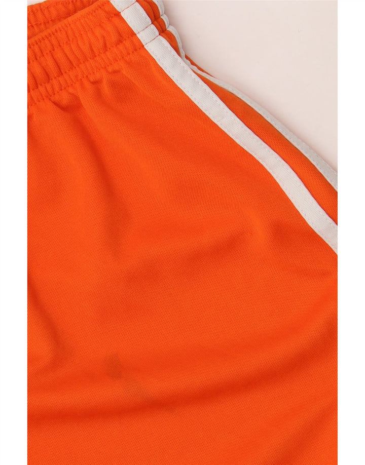 Pantaloni scurți sport Aeroready Adidas pentru bărbați, poliester portocaliu mic