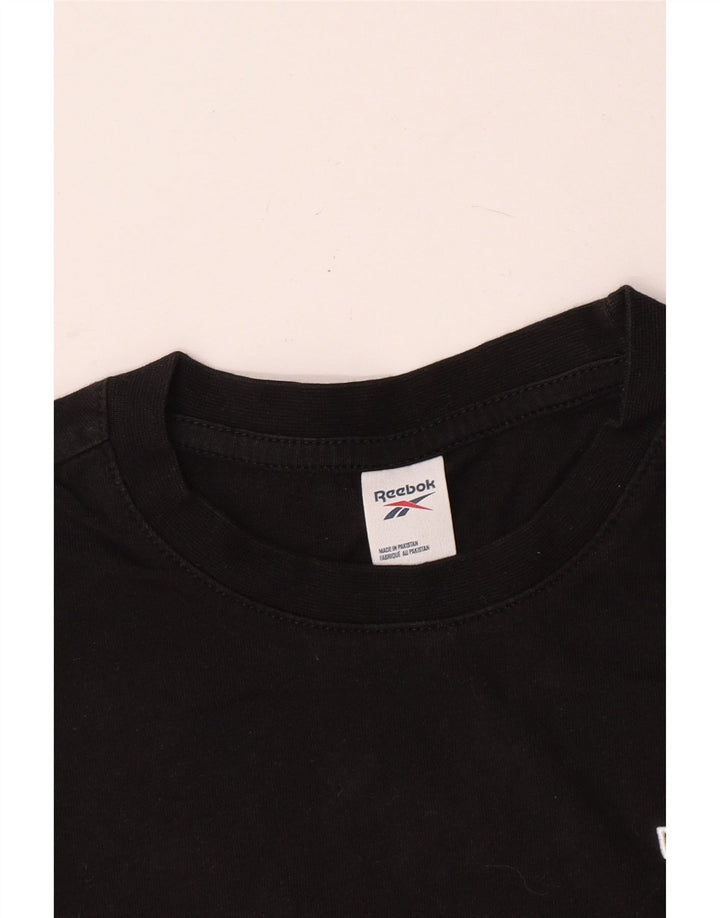 Tricou pentru bărbați Reebok Top XS bumbac negru