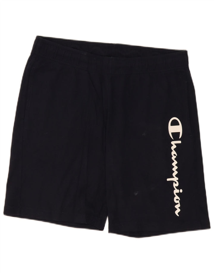 Pantaloni scurți sport grafic pentru bărbați Champion, mari bleumarin