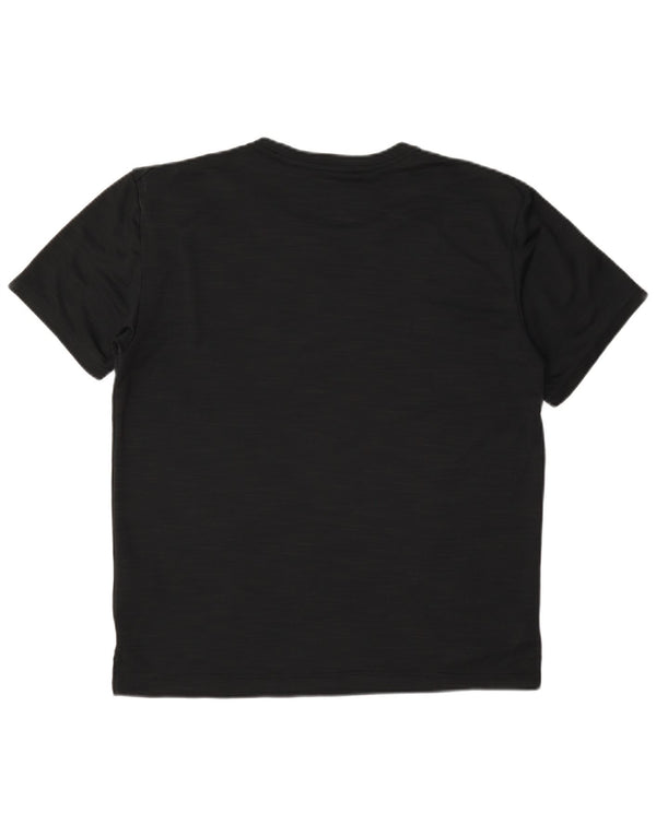 Tricou Nike pentru bărbați Dri Fit Top Mediu Negru Poliester cu pături