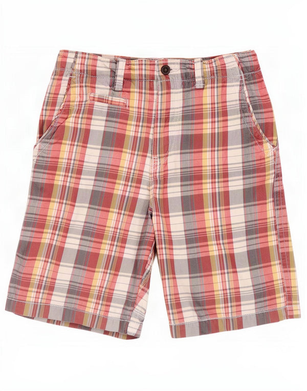 Gap Boys Pantaloni scurți Casual 12-13 Ani XL W28 Bumbac Check Multicolor