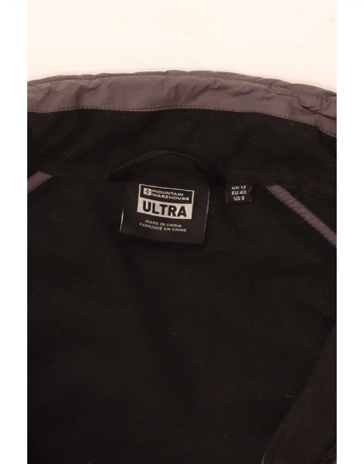 Jachetă polară pentru femei Mountain Warehouse UK 12 Medium Black Colorblock