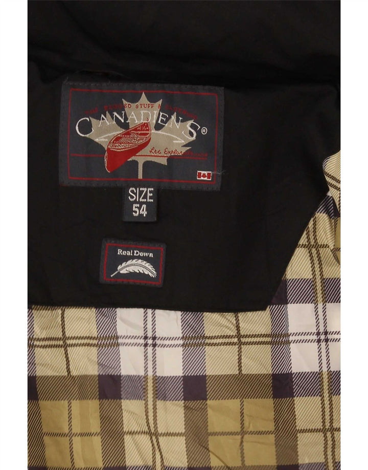 Gilet căptușit pentru bărbați Canadiens IT 54 2XL negru