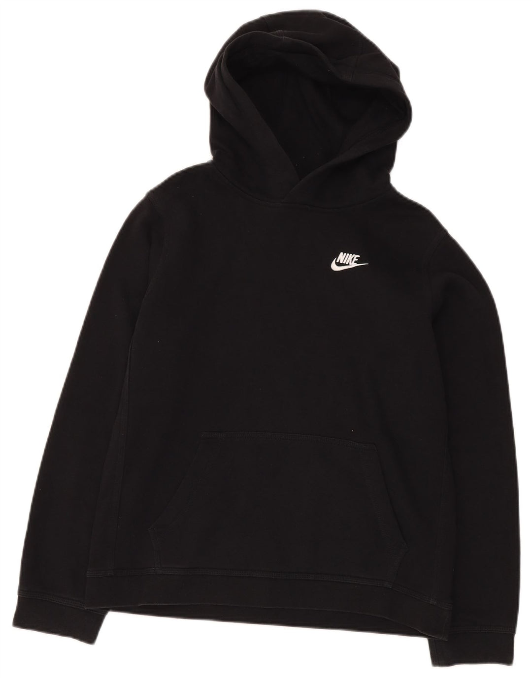 Pulover NIKE pentru băieți 13-14 ani XL bumbac negru