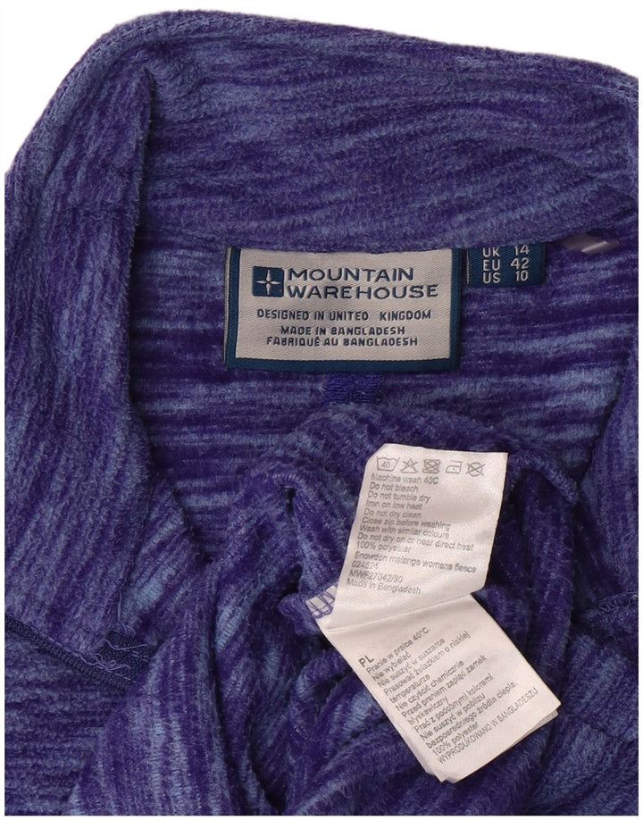 Pulover din lână pentru femei Mountain Warehouse UK 14 Poliester violet mare
