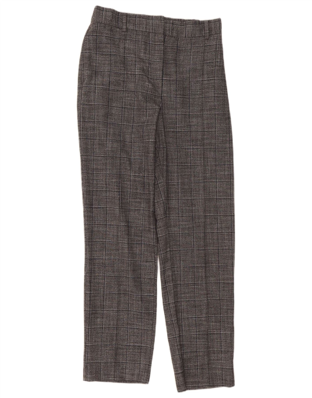 Pantaloni chino pentru femei Marks & Spencer UK 12 Medium W30 L30 Gri Check