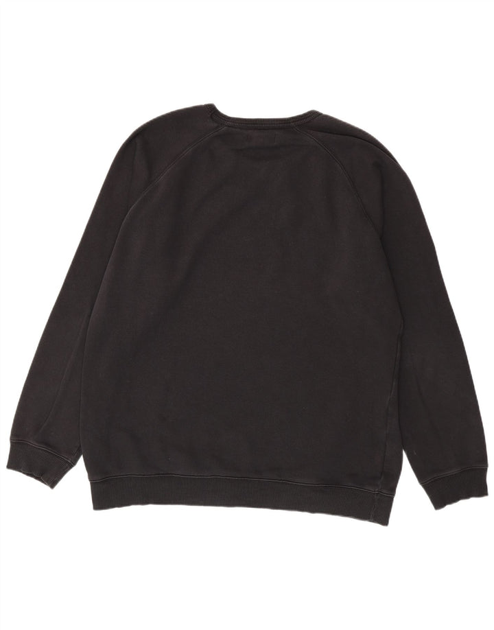 Hanorac grafic pentru bărbați Adidas Jumper XL bumbac negru
