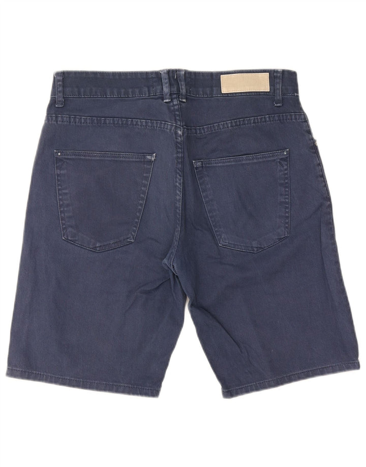 Pantaloni scurți din denim pentru bărbați Zara EU 40 Medium W31 Bleumarin