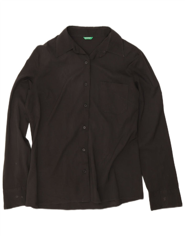 Cămașă Benetton pentru femei UK 16 Large Black
