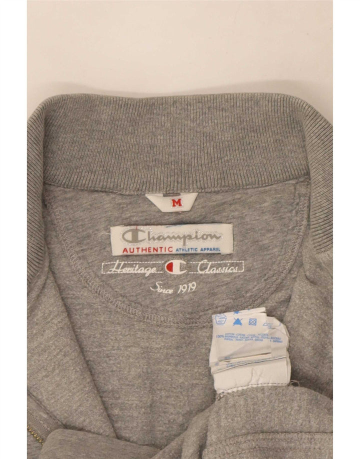 Jachetă de top pentru trening Champion Heritage Classics pentru femei UK 12 Gri mediu