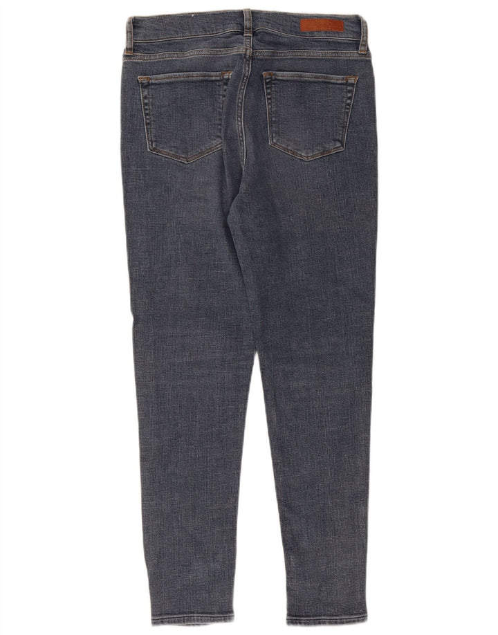 SUPERDRY blugi super skinny pentru femei cu talie medie W31 L30 bumbac bleumarin
