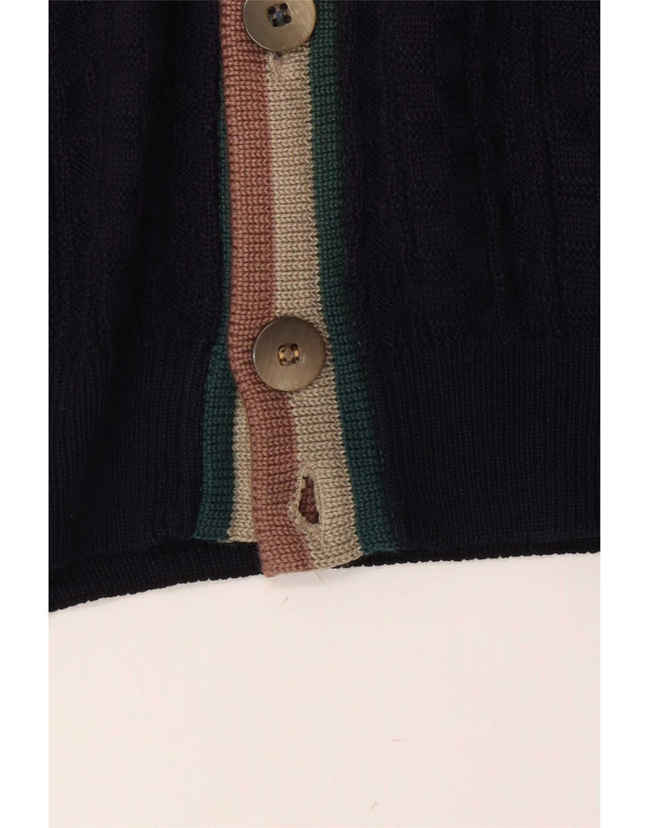 Pulover cardigan bărbați Il Granchio, mare, bleumarin