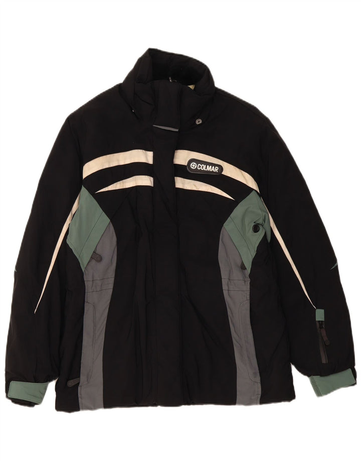 Jachetă de schi căptușită Colmar pentru femei IT 42 Medium Black Colorblock Sports