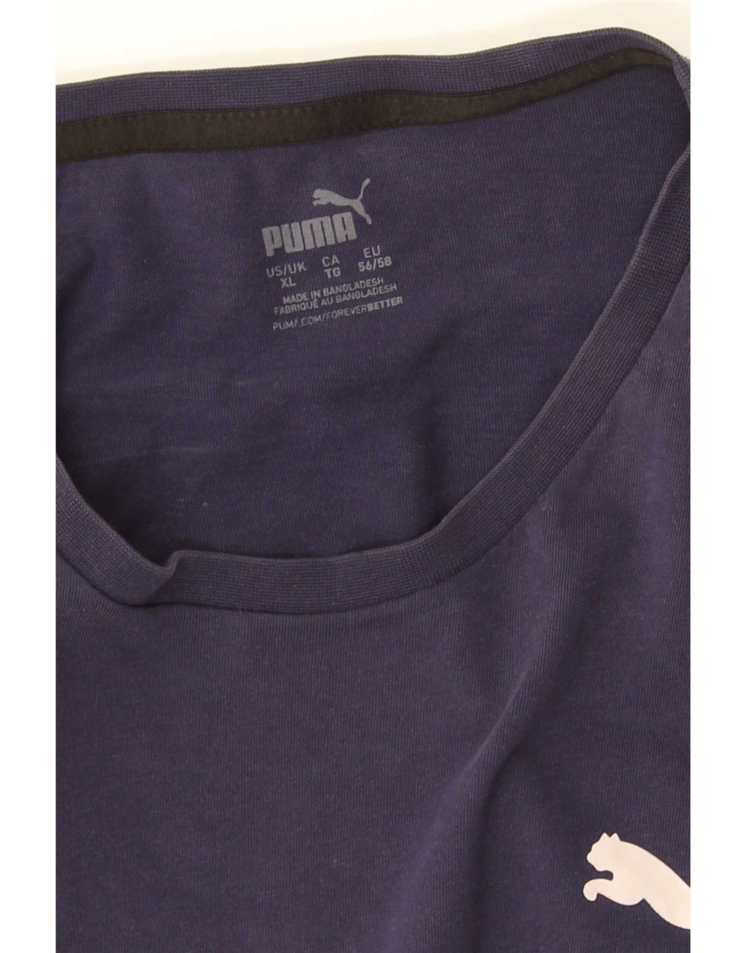 Tricou pentru bărbați Puma Top XL Bleumarin