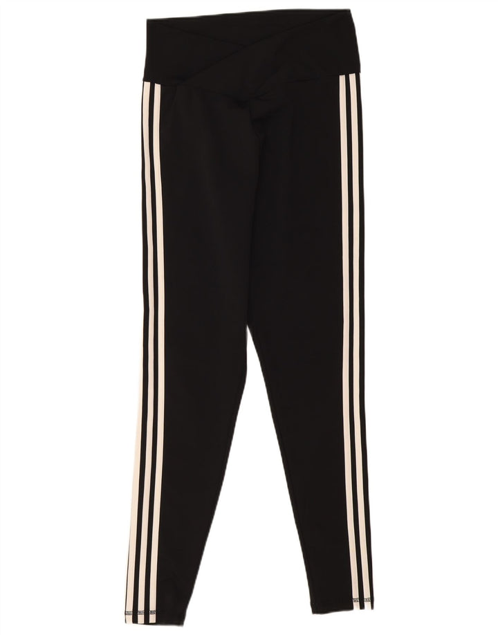 Leggings pentru femei Adidas Marea Britanie 16/18 Poliester negru mare