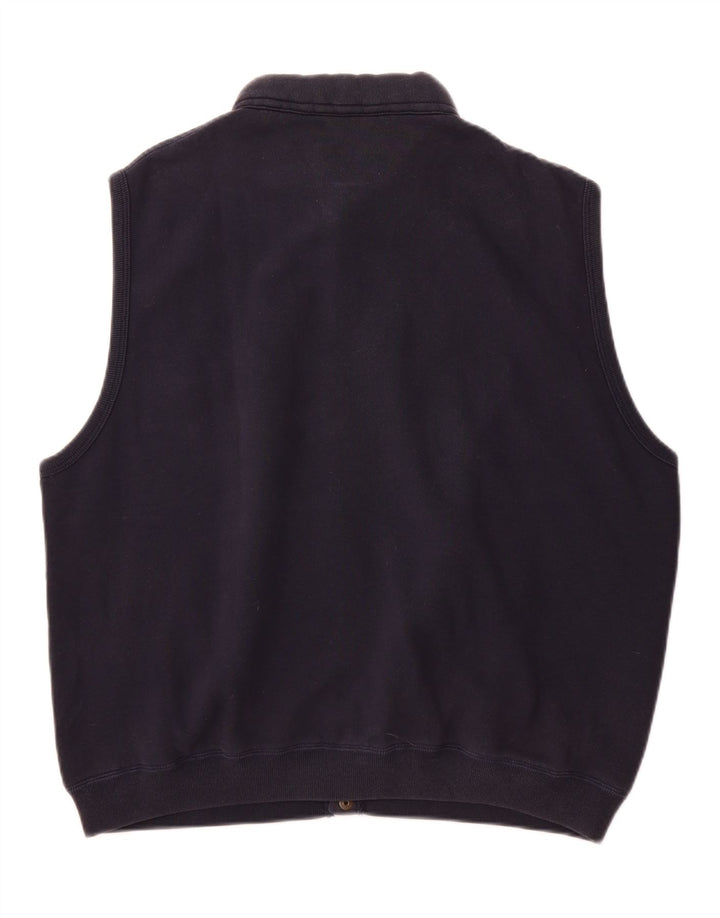 Jachetă de trening pentru bărbați Outrage, fără mâneci, 2XL, bumbac bleumarin