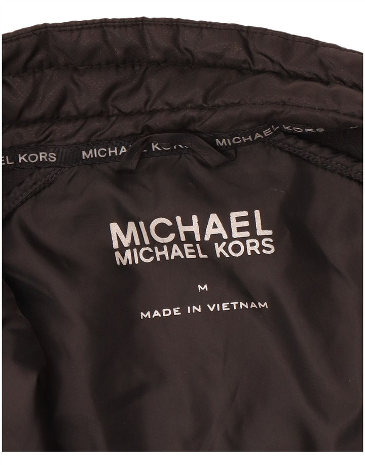 Jachetă de trening fără mâneci Michael Kors pentru femei UK 14 Medium Black