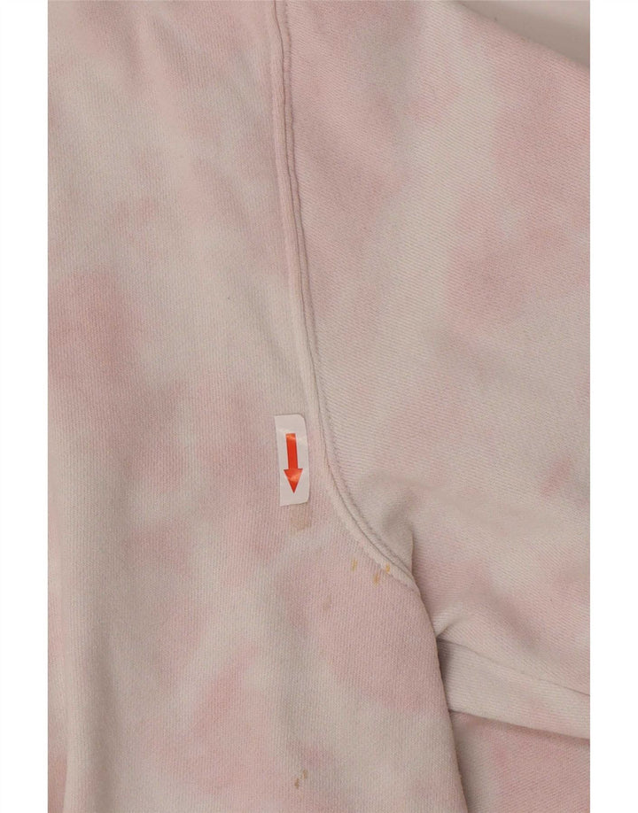 Pulover cu grafic pentru femei Billabong UK 14 Medium Pink Tie Dye