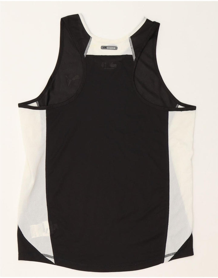 Vestă pentru bărbați Puma, negru mediu, poliester color bloc