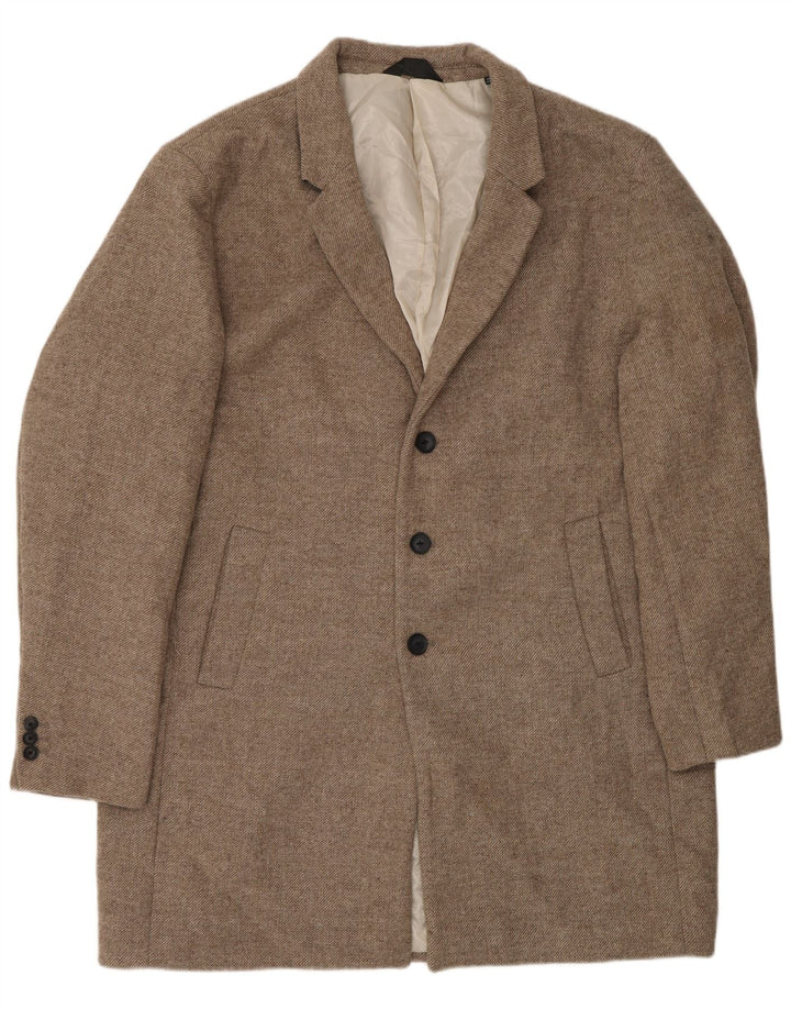 Jack & Jones pardesiu bărbătesc UK 46 3XL poliester bej