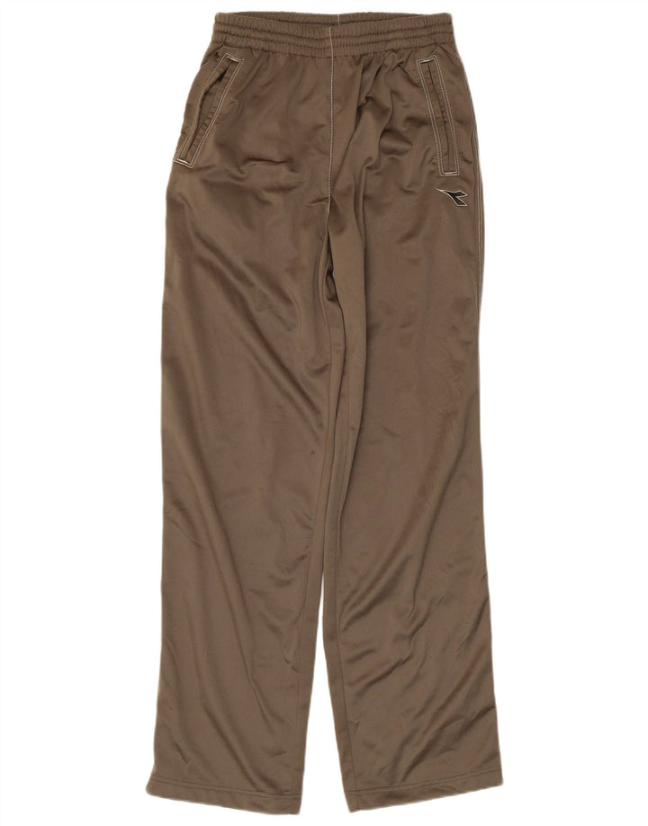 DIADORA Pantaloni de trening pentru femei UK 14 Poliester kaki mare