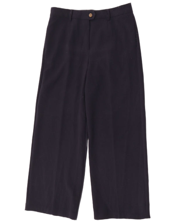 Pantaloni de costum pentru femei Marks & Spencer UK 14 Large W32 L30 Bleumarin