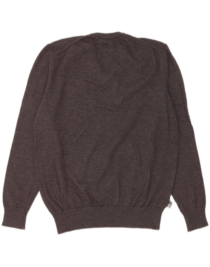 Pulover cu decolteu în V Armani pentru femei IT 52 2XL gri
