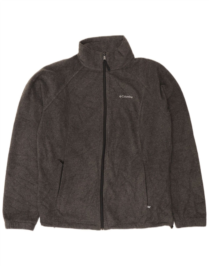 Jachetă fleece Columbia pentru femei UK 16, mare, gri, poliester