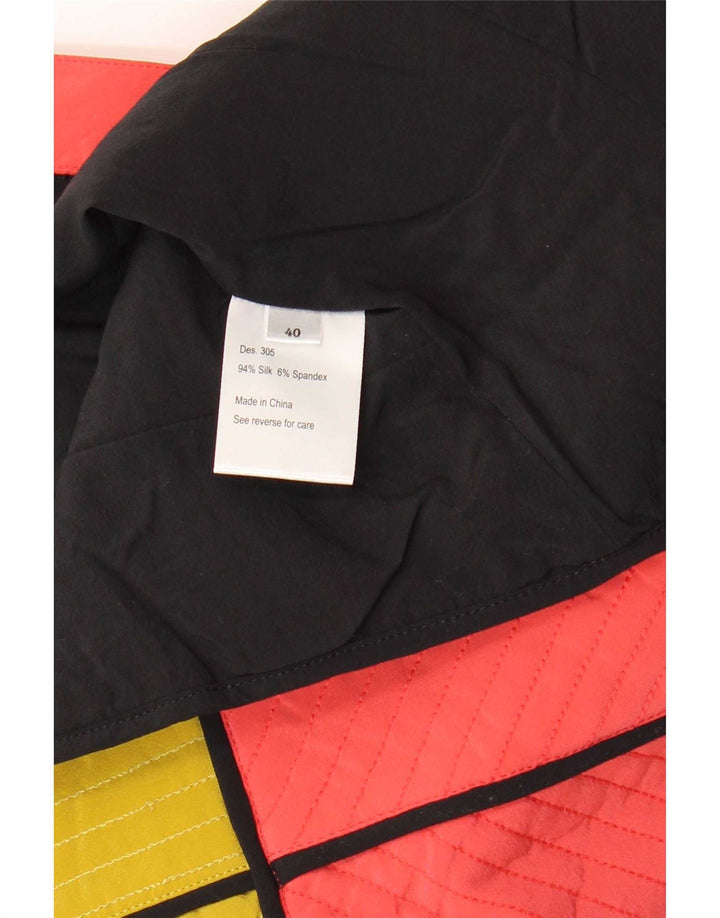 Vestă Crop Rutzou pentru femei EU 40 Mătase Medie Multicoloră Colorblock