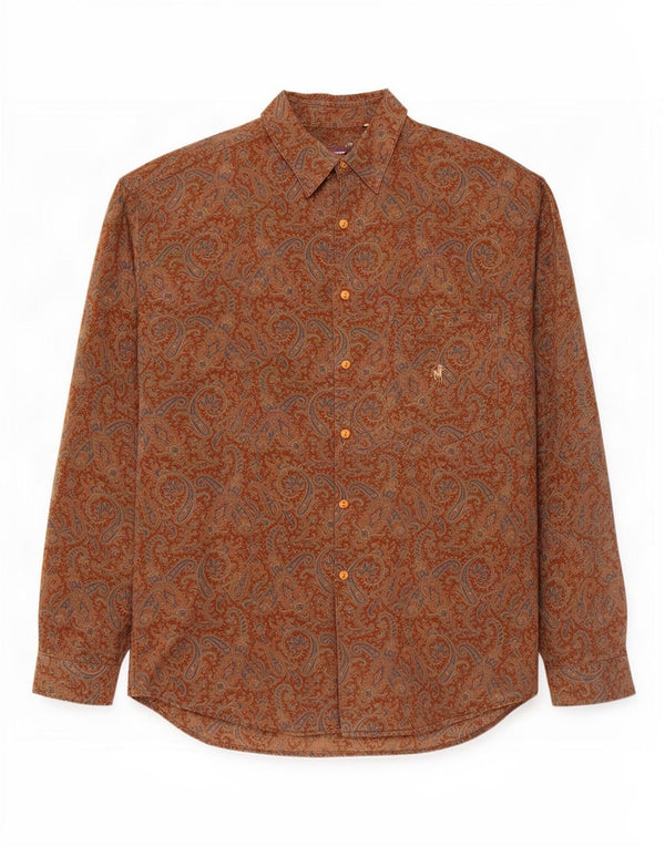 Camasa barbati Rodrigo Marimea 43 17 XL Maro Paisley Viscoza