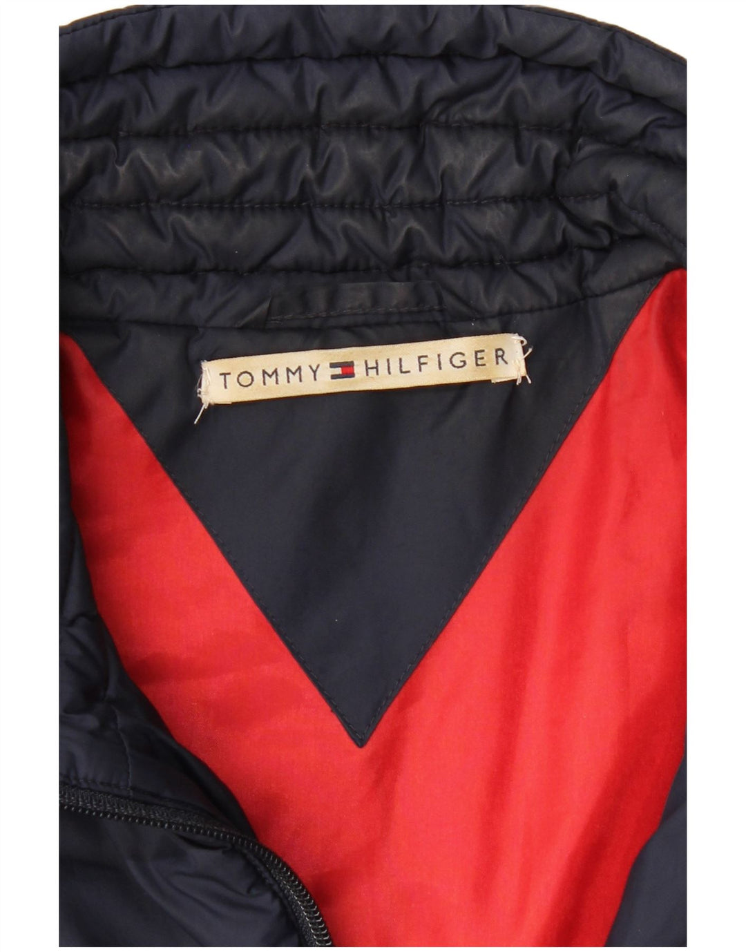 Jachetă căptușită pentru femei TOMMY HILFIGER UK 18 XL bleumarin