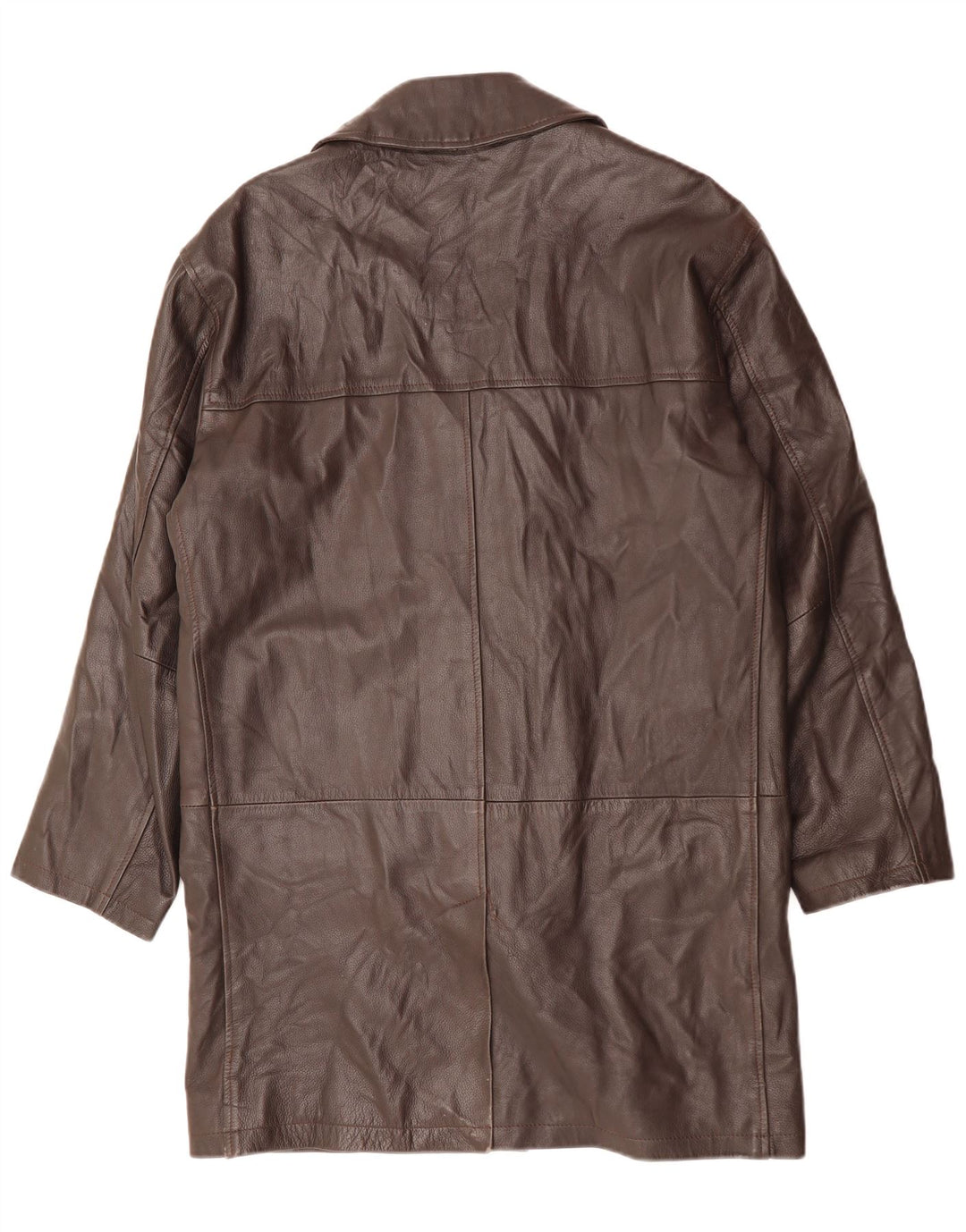 Palton din piele bărbați CONBIPEL IT 48 din piele maro medie